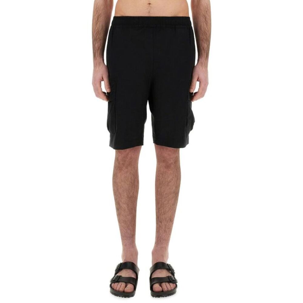 PARAJUMPERS Cargo Shorts Men BLACK Pants